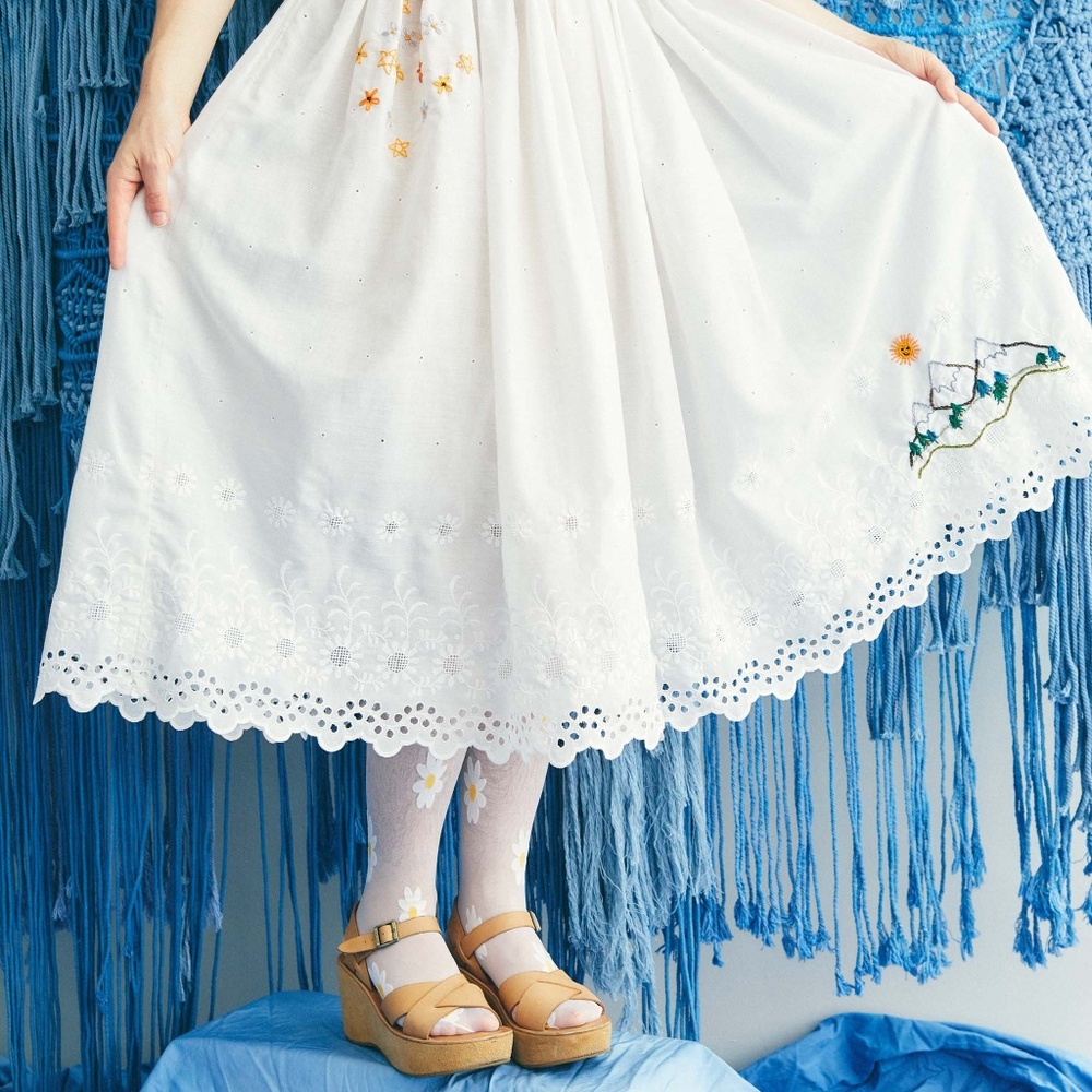 Capricorn Astrology Mountains Majesty Skirt
